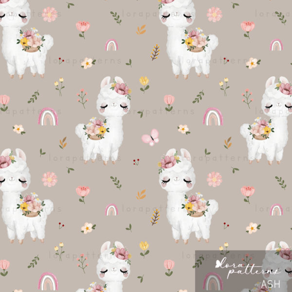 [Exclusive] Llama With Flowers - Image 4