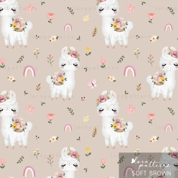 [Exclusive] Llama With Flowers - Image 3