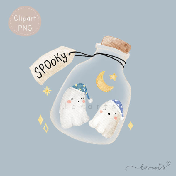 [Clipart PNG] Spooky Jar - Image 6