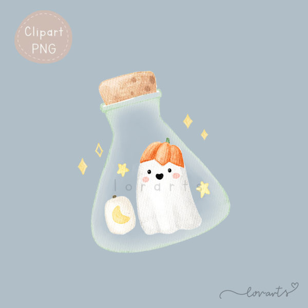 [Clipart PNG] Spooky Jar - Image 5
