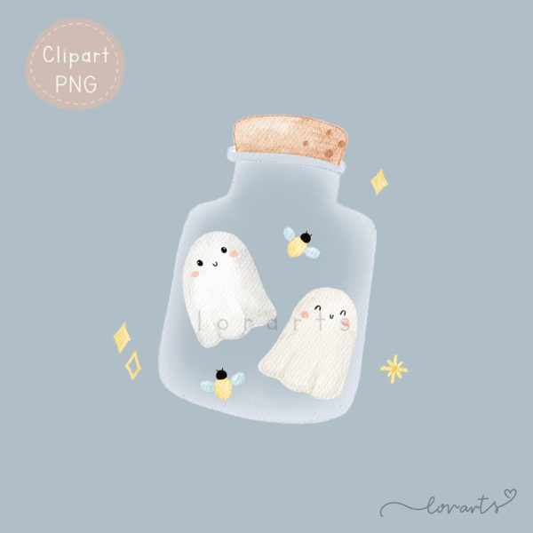 [Clipart PNG] Spooky Jar - Image 4