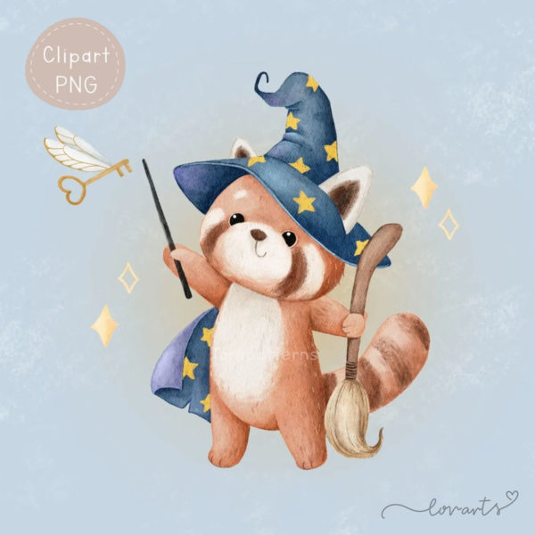 [Clipart PNG] The Little Wizard - Image 3