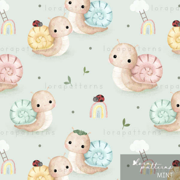 [Exclusive] Colorful Snails - Image 5