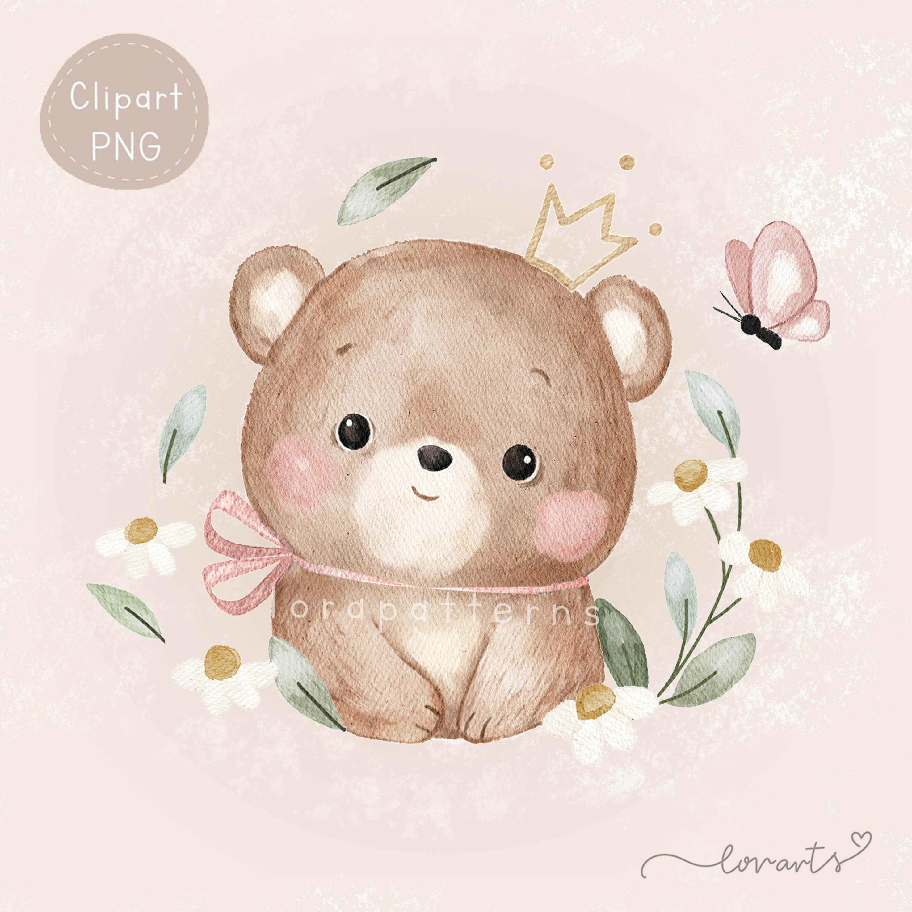 [Clipart PNG] Cute Little Bear