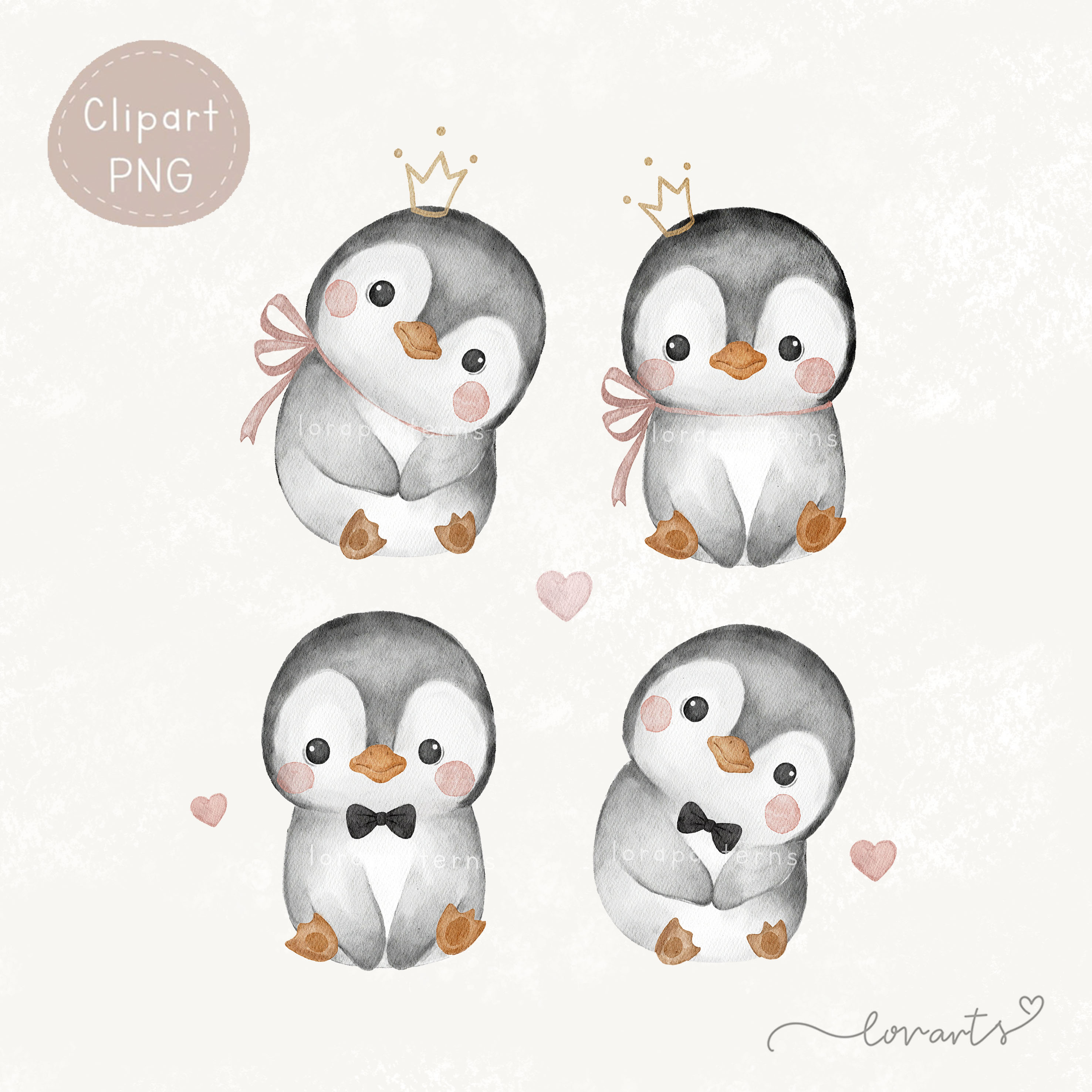 [Clipart PNG] Cute Little Penguin