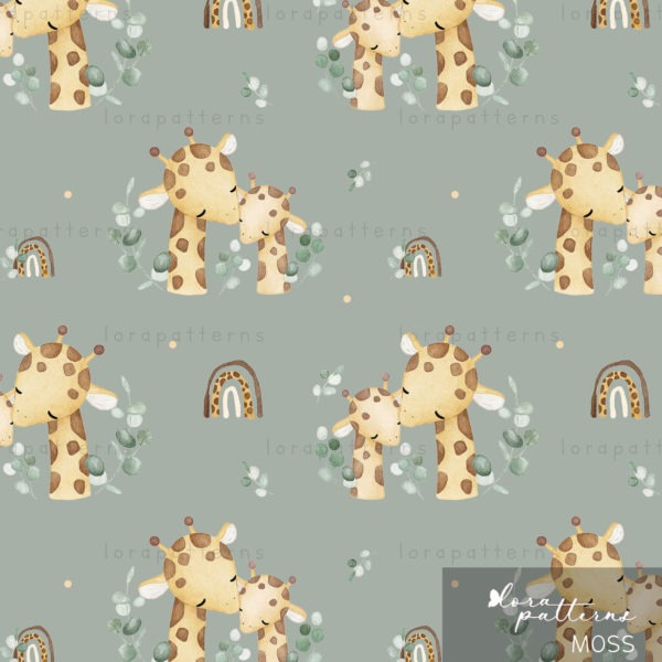 [Non-Exclusive] Mommy and Baby Giraffe - Image 9