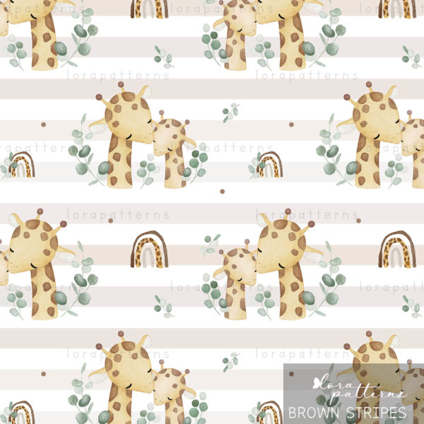 [Non-Exclusive] Mommy and Baby Giraffe - Image 3