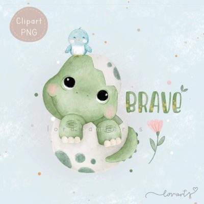 [Clipart PNG] Brave Dino
