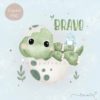 [Clipart PNG] Brave Dino - Image 3