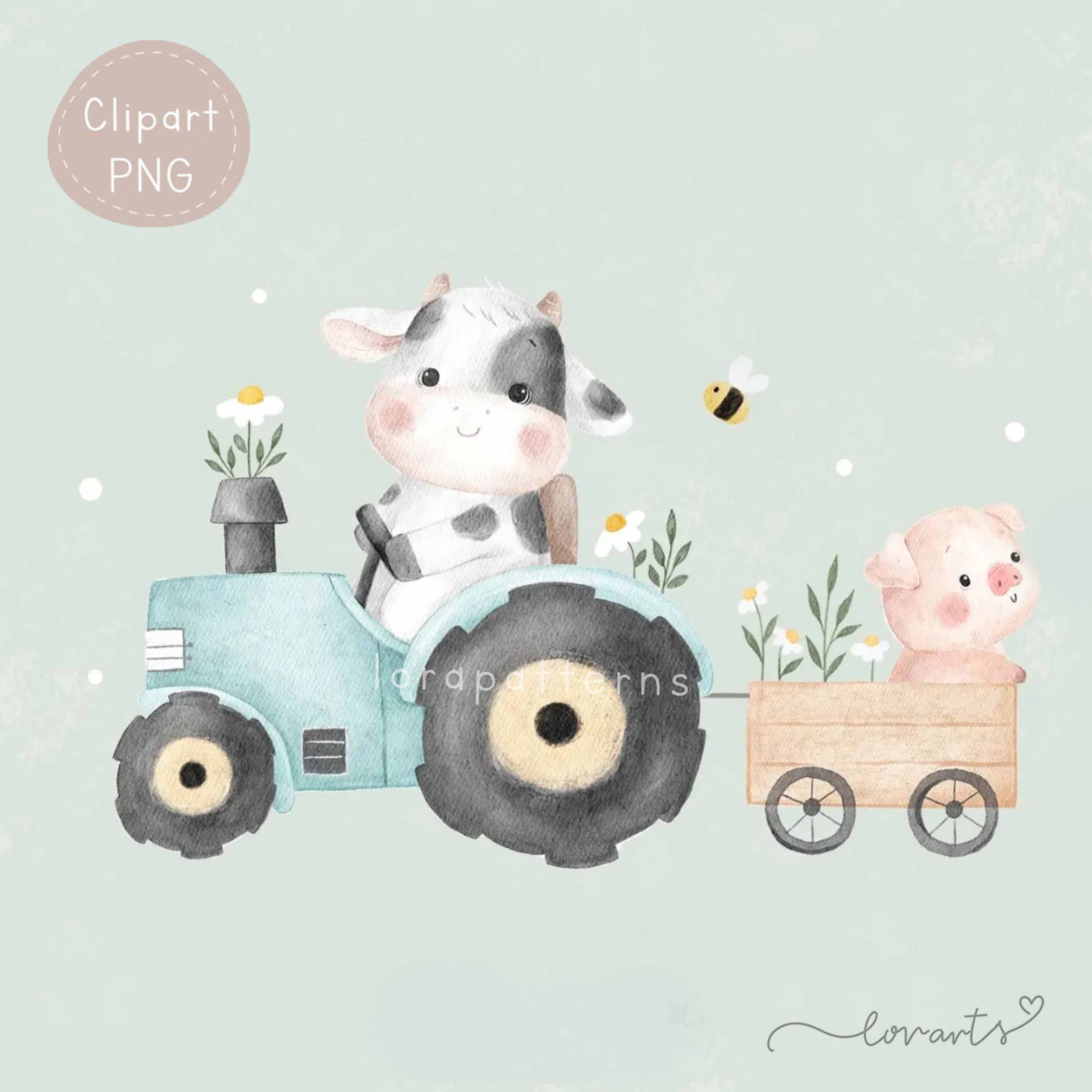 [Clipart PNG] Farming Time