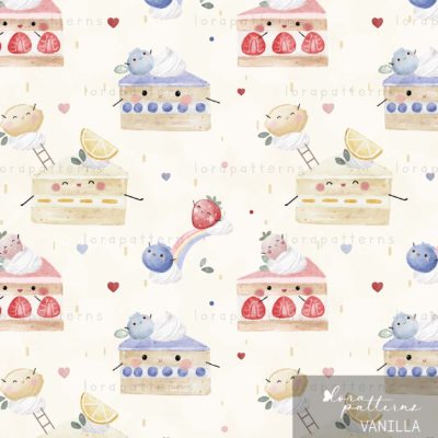 [Exclusive] Playful Fruit Cake