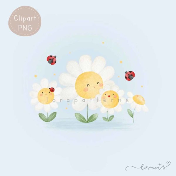 [Clipart PNG] Sweet Daisy