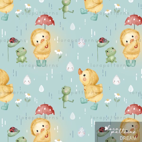 [Exclusive] Little Duck in a Rainy Day - Image 8