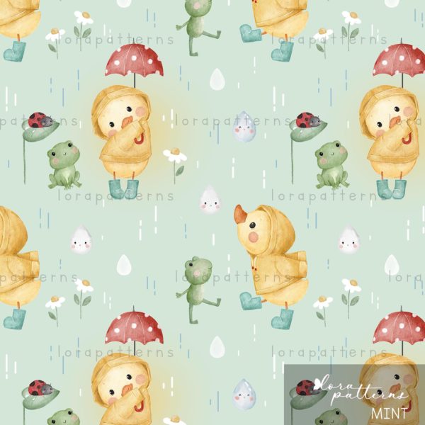 [Exclusive] Little Duck in a Rainy Day - Image 7