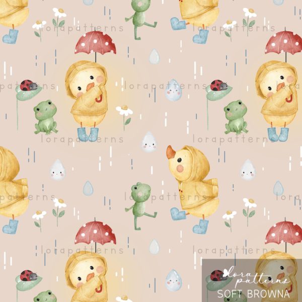 [Exclusive] Little Duck in a Rainy Day - Image 6