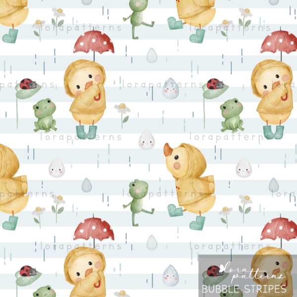[Exclusive] Little Duck in a Rainy Day - Image 3