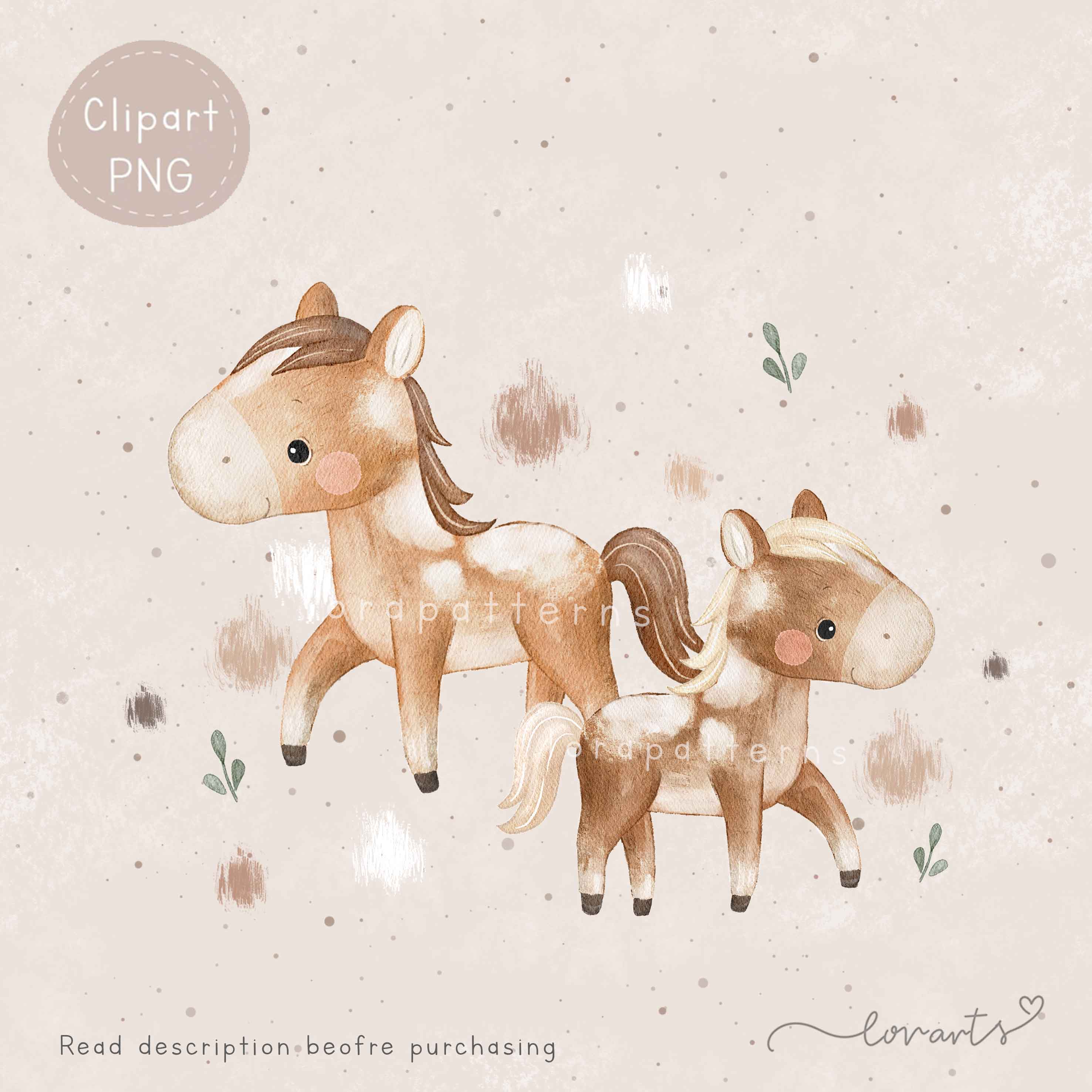 [Clipart PNG] Little Horsie