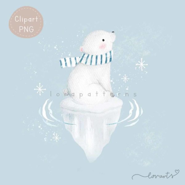 [Clipart PNG] Monochrome Winter