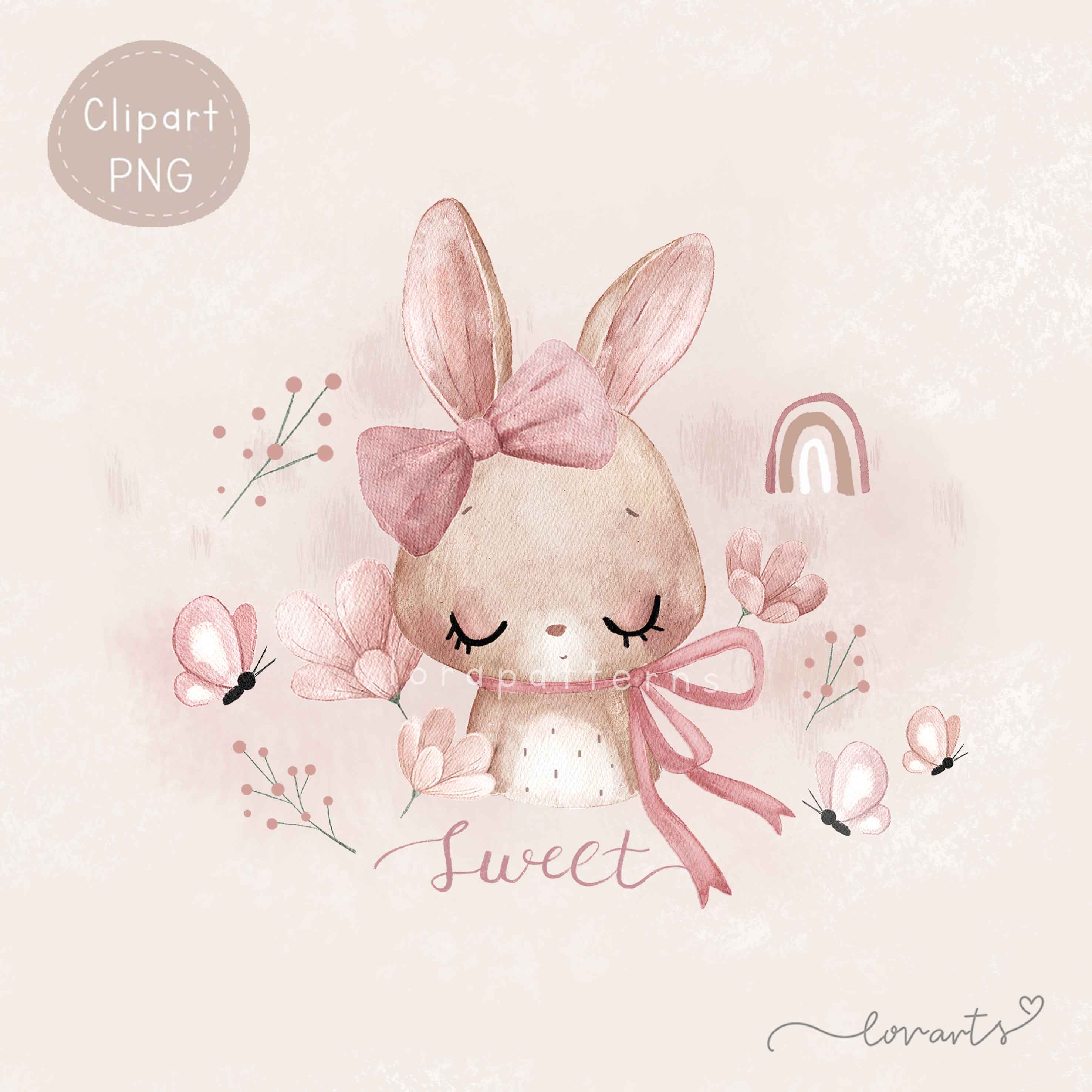 [Clipart PNG] Sweet Rabbit
