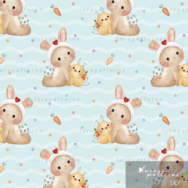 [Exclusive] Bunny and Little Chick (Easter) - Image 10