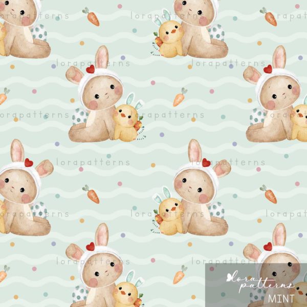 [Exclusive] Bunny and Little Chick (Easter) - Image 9