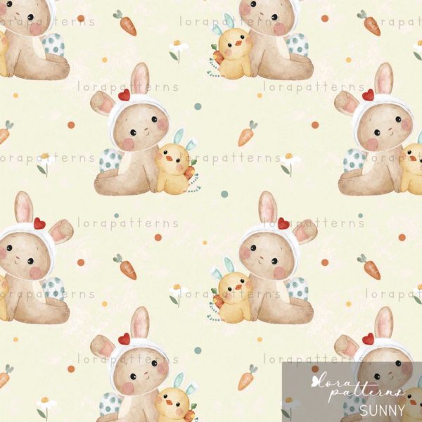 [Exclusive] Bunny and Little Chick (Easter) - Image 8