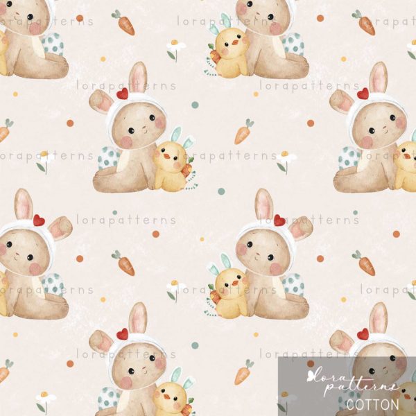 [Exclusive] Bunny and Little Chick (Easter) - Image 6