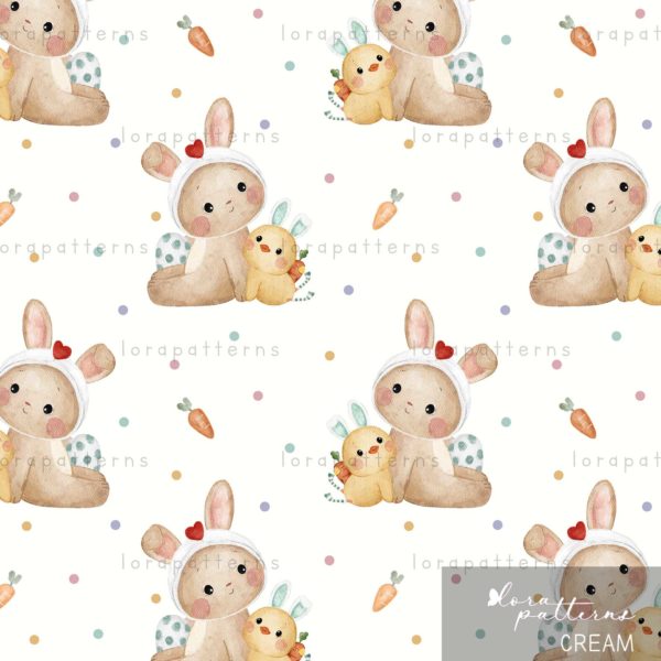 [Exclusive] Bunny and Little Chick (Easter)