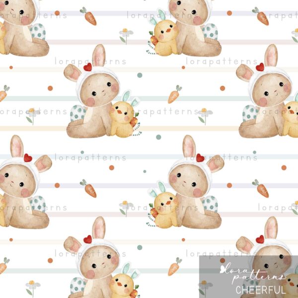 [Exclusive] Bunny and Little Chick (Easter) - Image 4
