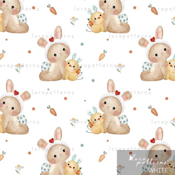 [Exclusive] Bunny and Little Chick (Easter) - Image 3