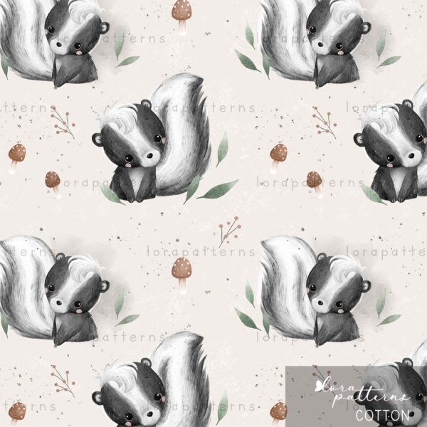 [Exclusive] Cute Little Skunk