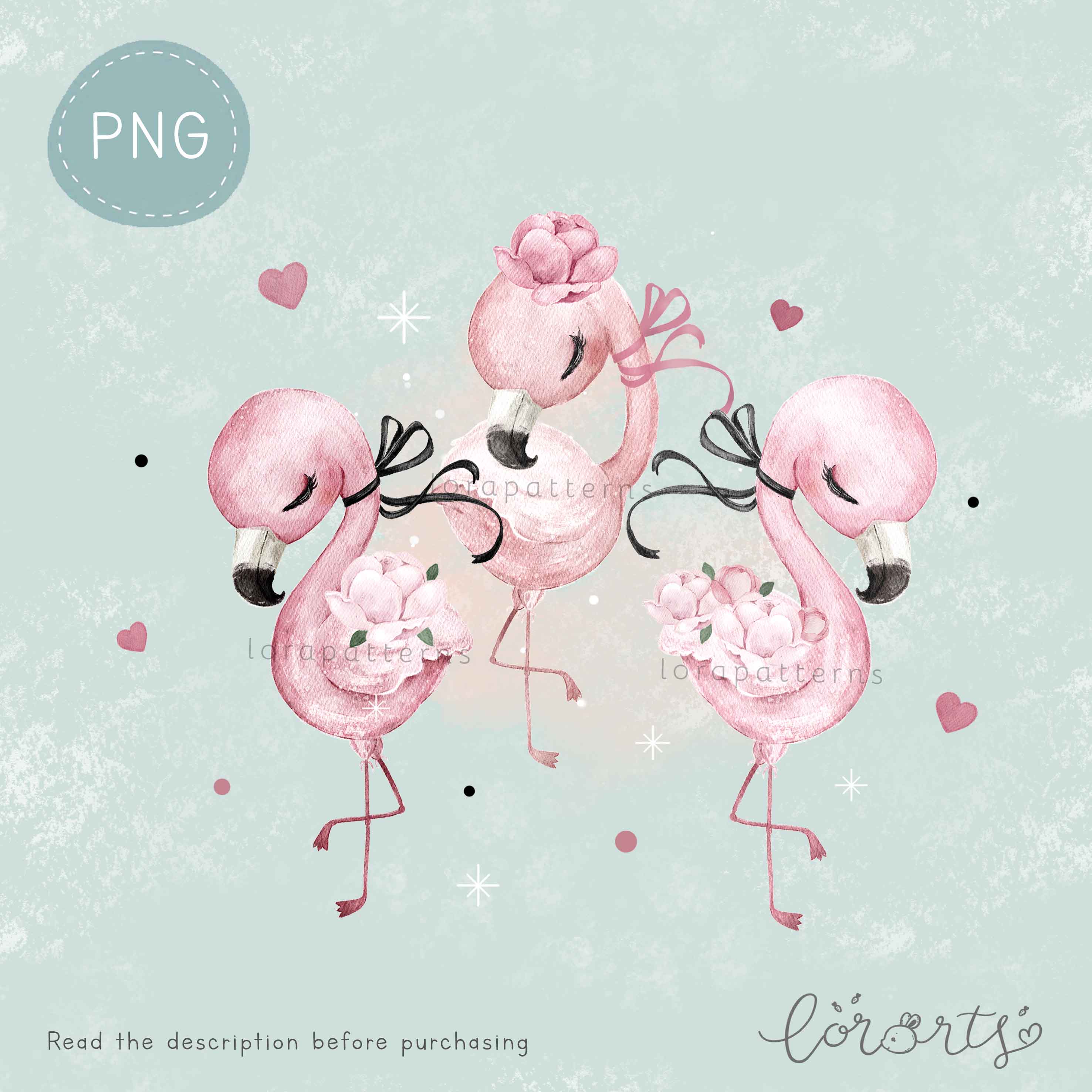 [Clipart PNG] Pretty Flamingo