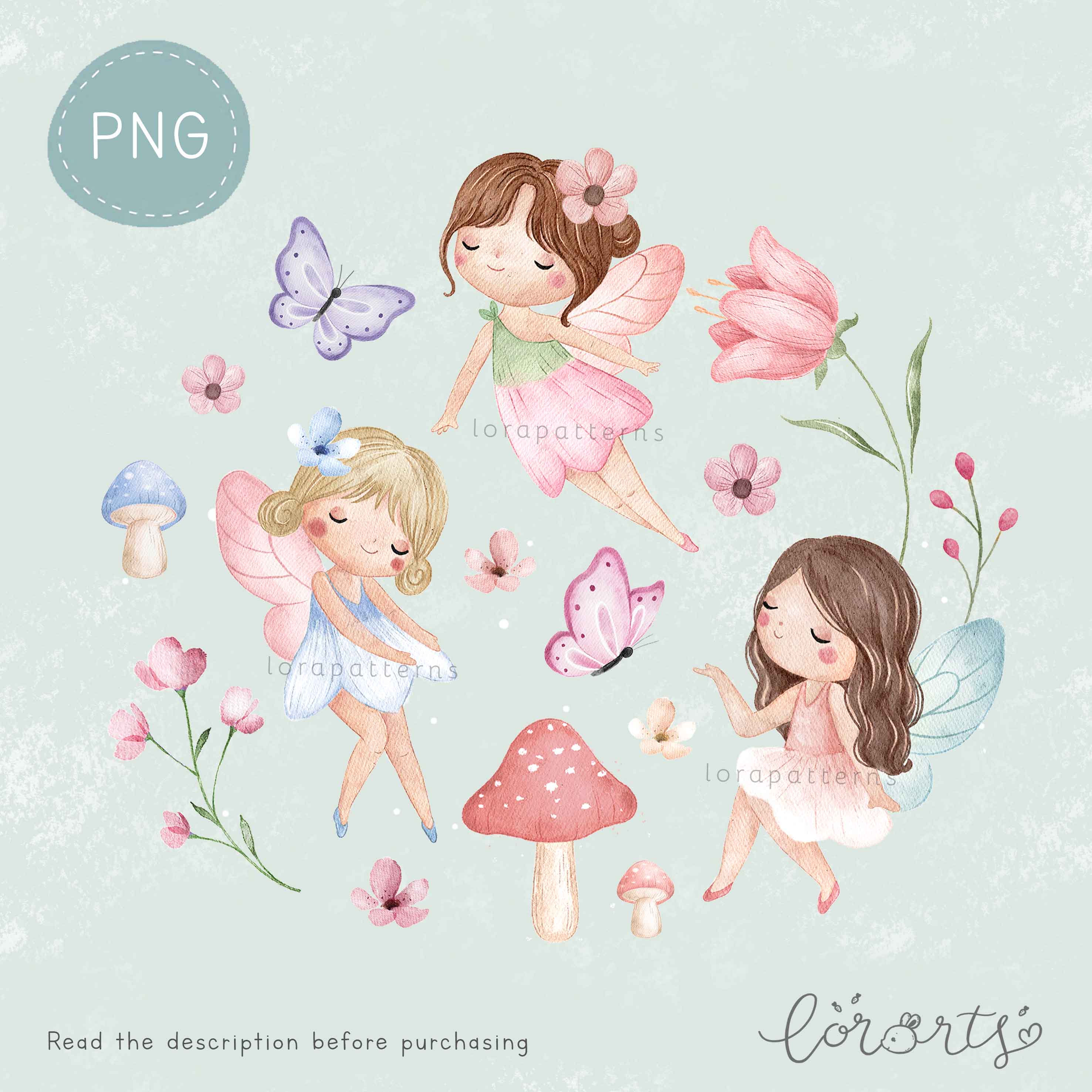 [Clipart PNG] Flower Fairy