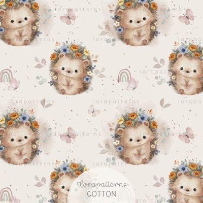 [Exclusive] Flowery Hedgehog