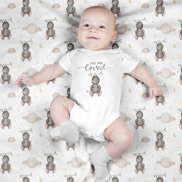 [Clipart PNG] Mommy and Baby Bat - Image 3