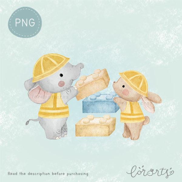 [Clipart PNG] Block Construction - Image 5