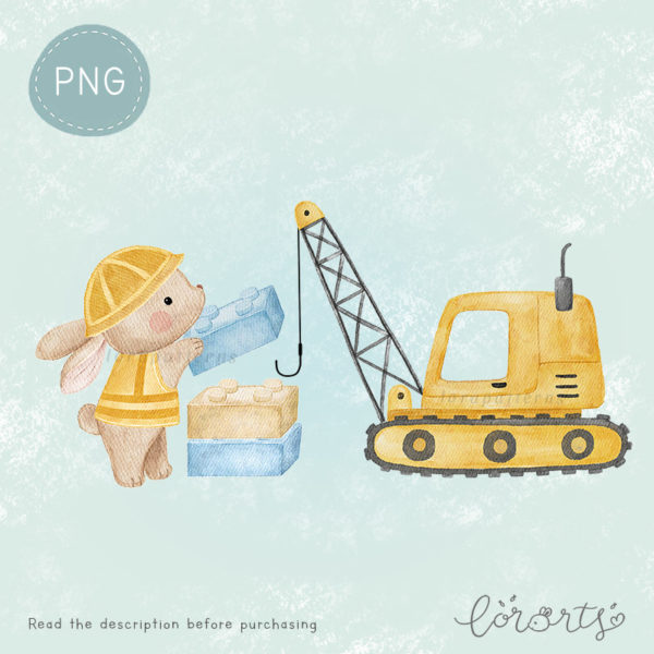 [Clipart PNG] Block Construction - Image 3