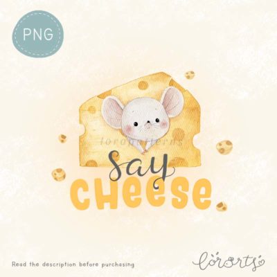 [Clipart PNG] Mice and Cheese