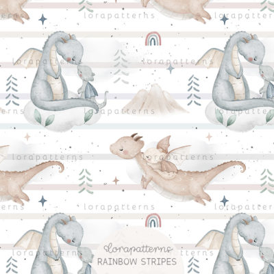 [Exclusive] Mommy and Baby Dragon