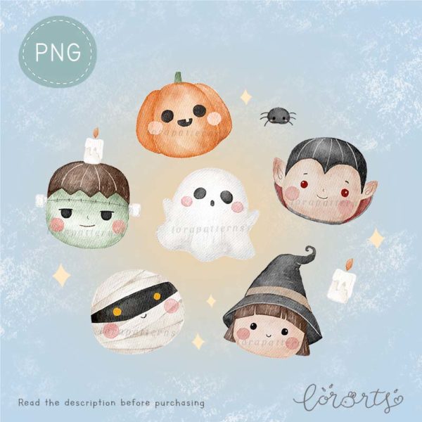 [Clipart PNG] Spooky Friends - Image 3
