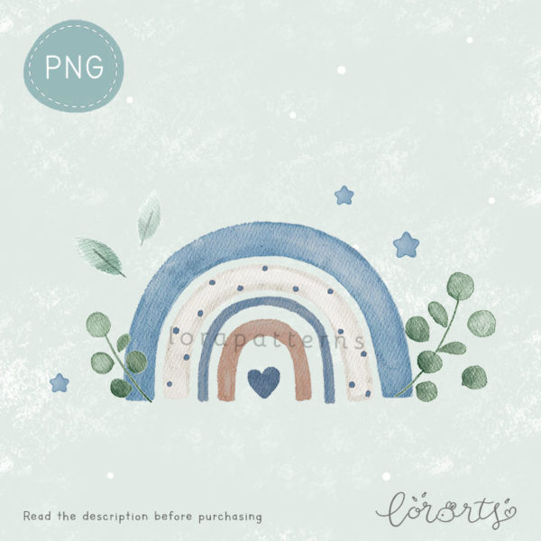 [Clipart PNG] Rainbow - Image 7