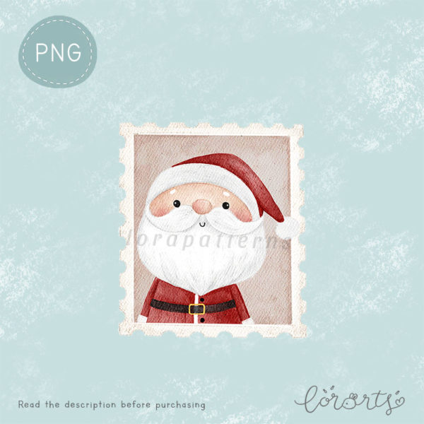 [Clipart PNG] Christmas Stamp - Image 3
