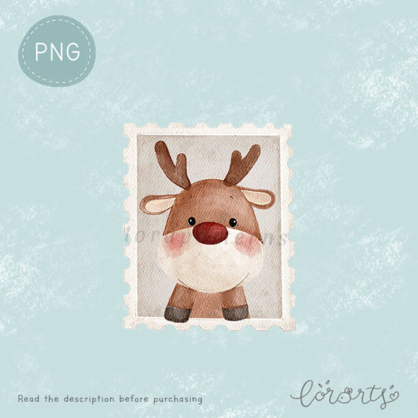 [Clipart PNG] Christmas Stamp - Image 5