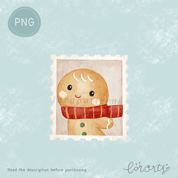 [Clipart PNG] Christmas Stamp - Image 7