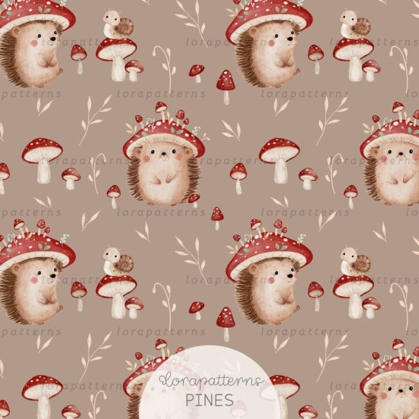 [Exclusive] Mushroom Hedgehog - Image 8