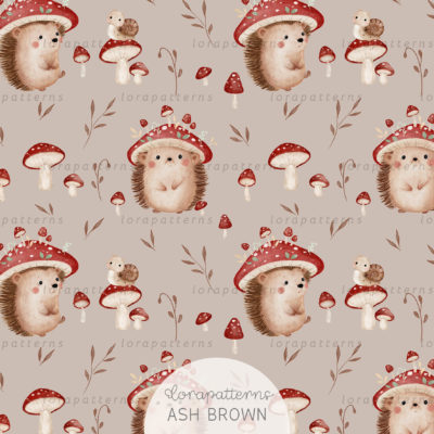 [Exclusive] Mushroom Hedgehog
