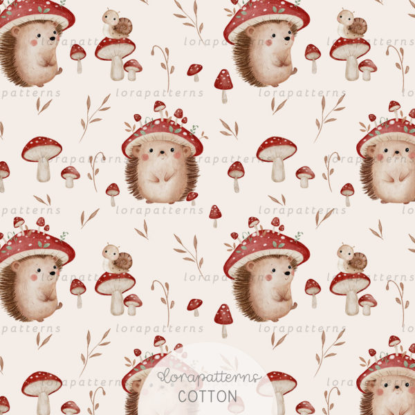 [Exclusive] Mushroom Hedgehog - Image 4