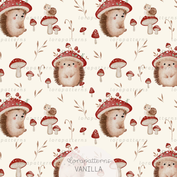 [Exclusive] Mushroom Hedgehog - Image 3