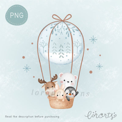 [Clipart PNG] Winter Adventure
