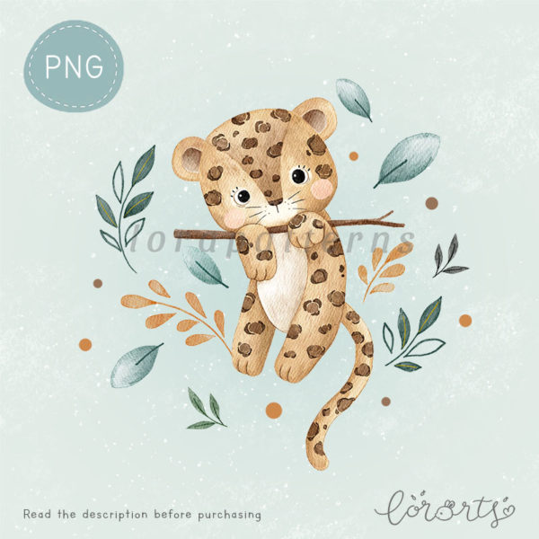[Clipart PNG] Cute Little Leo - Image 3